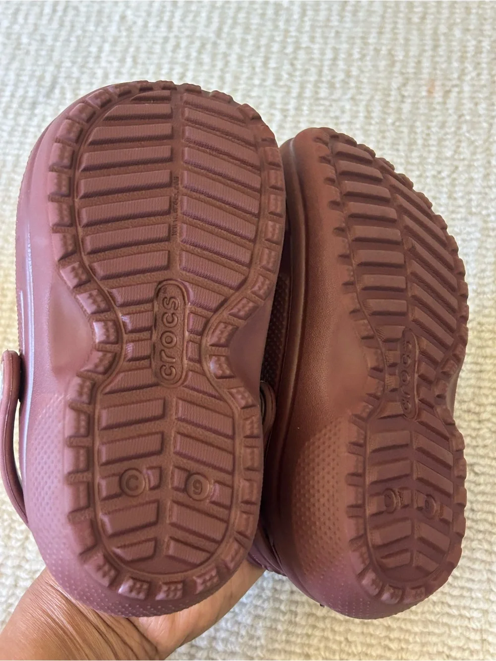 CROCS adorable brown